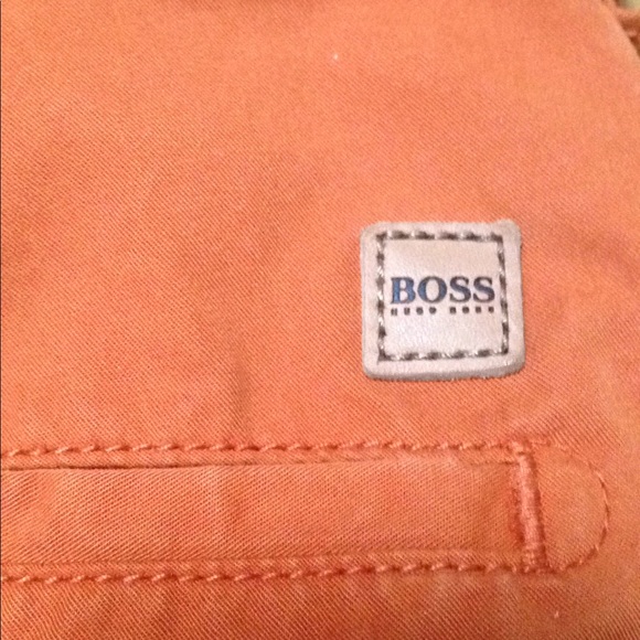 Hugo Boss Men's Orange Pants - Picture 10 of 12